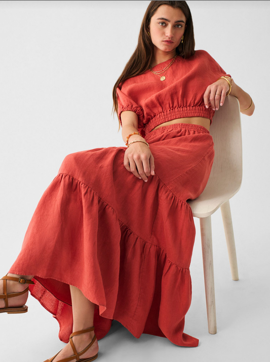 Cala Linen Skirt