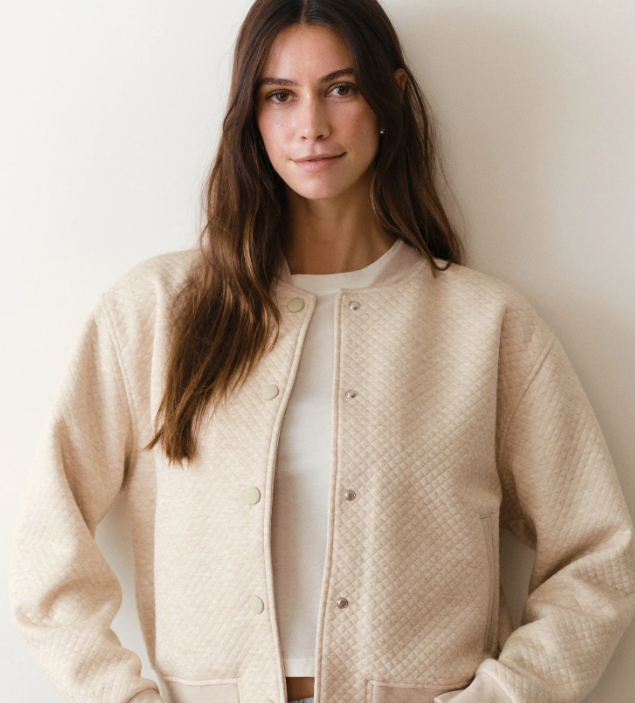 Corbet Quilted Bomber