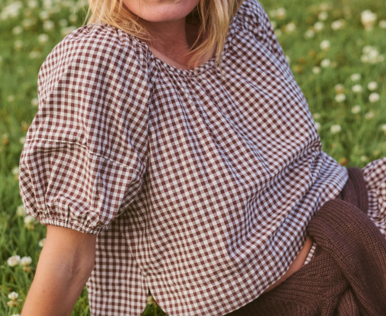 Gia Poplin Blouse