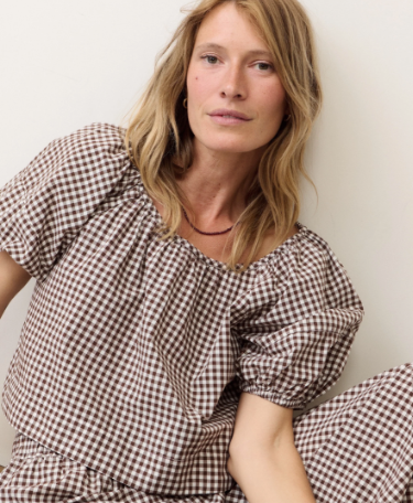 Gia Poplin Blouse