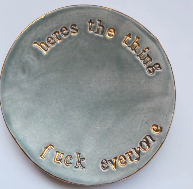 Here's the Thing dish