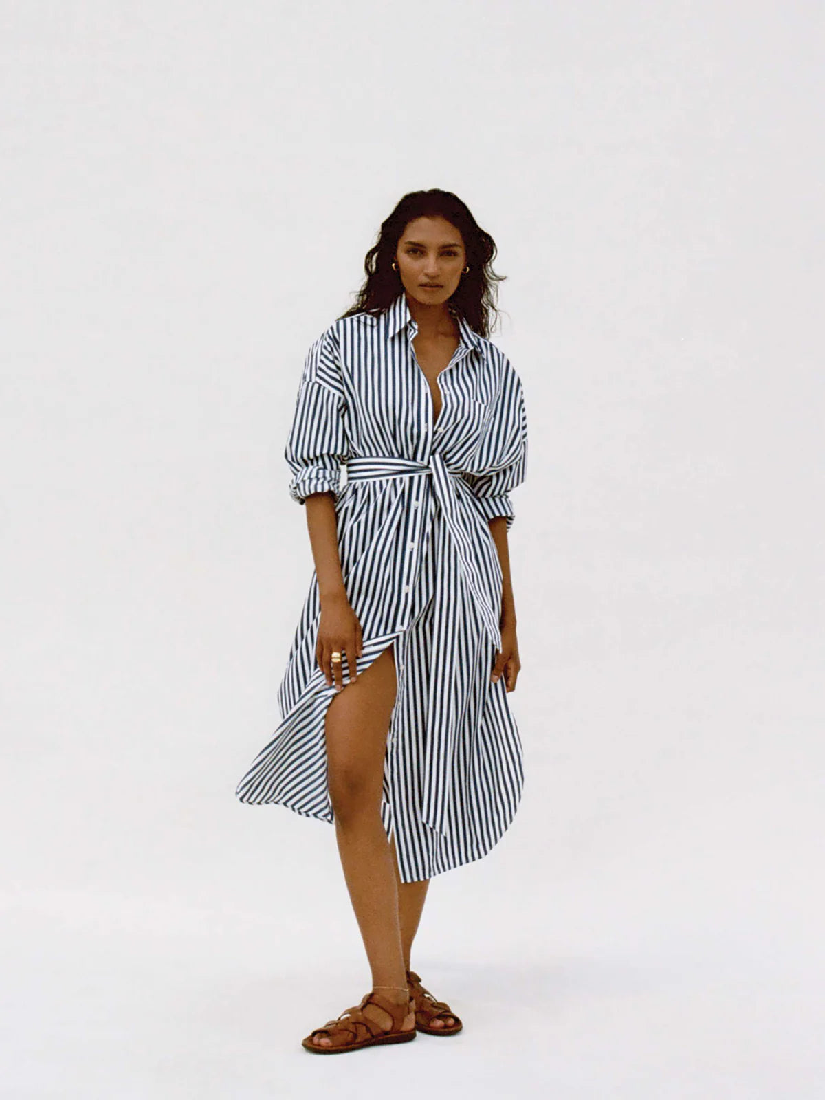Coastal Poplin Rio Shirtdress
