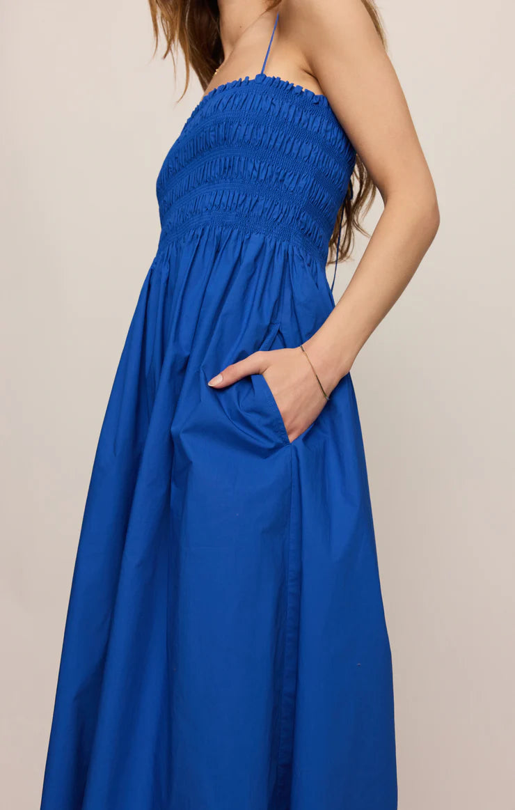 Cornelia Poplin Midi Dress