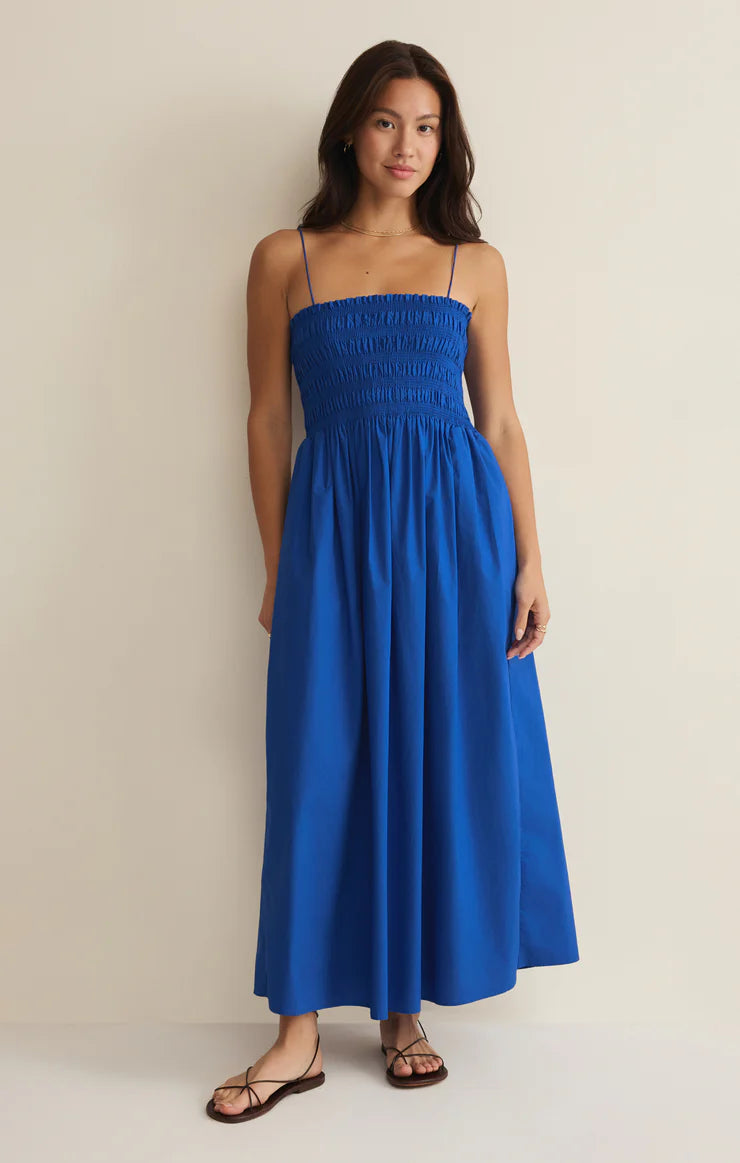 Cornelia Poplin Midi Dress