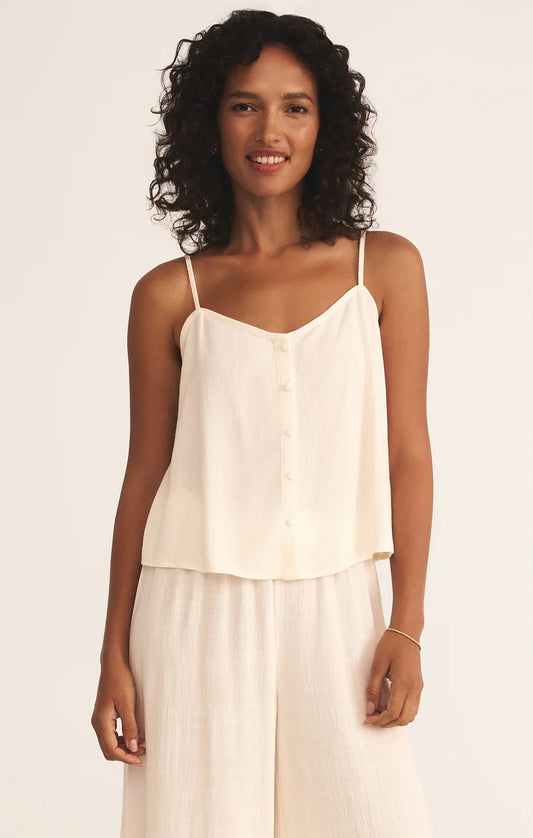 Savoy Linen Tank