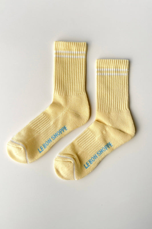 Boyfriend Socks (wholesale): Lemonade