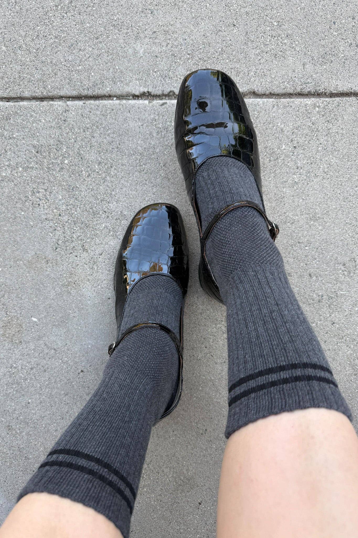 Boyfriend Socks (wholesale): Pastel Sky