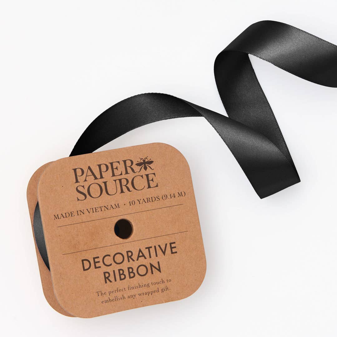 Satin Ribbon 1" Width: Jade